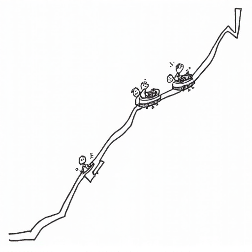 S&P 500 Approaches All-Time High single-panel cartoon