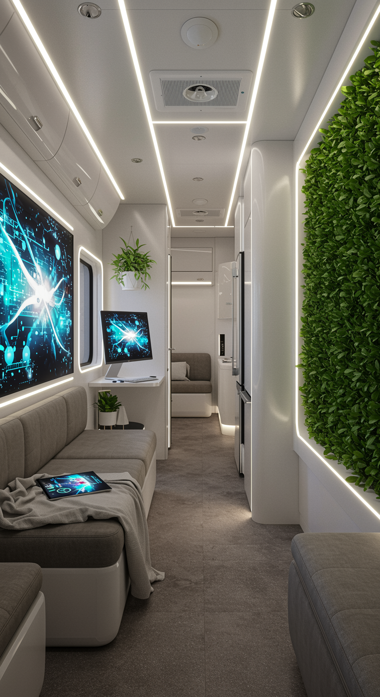 mobile home interior | BasedLabs.ai