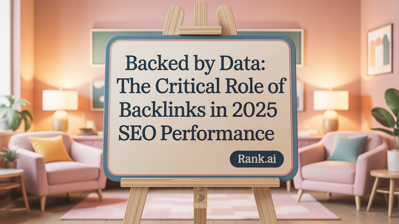 Backed by Data: The Critical Role of Backlinks in 2025 SEO Performance