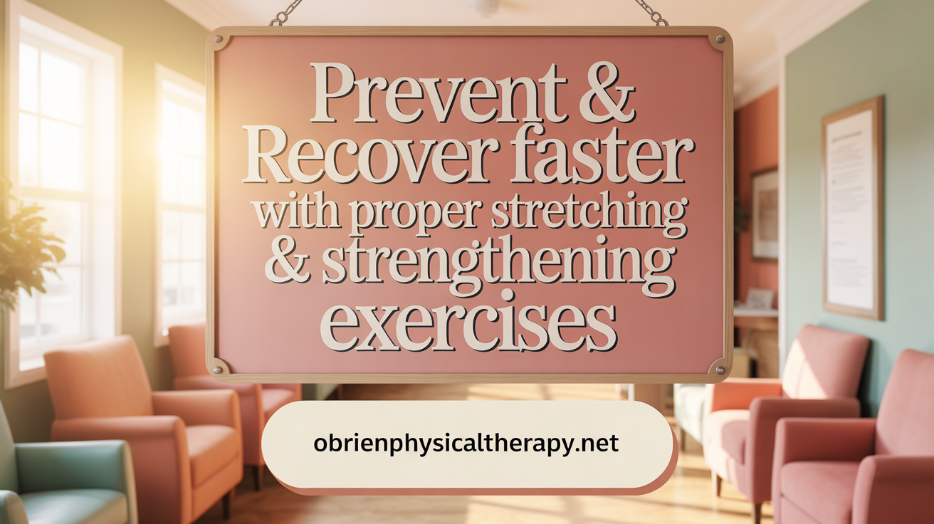 Prevent & Recover Faster with Proper Stretching & Strengthening