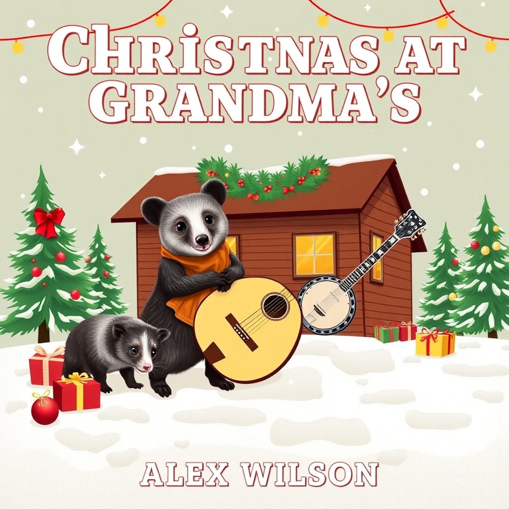 Cover art for Christmas at Grandma's
