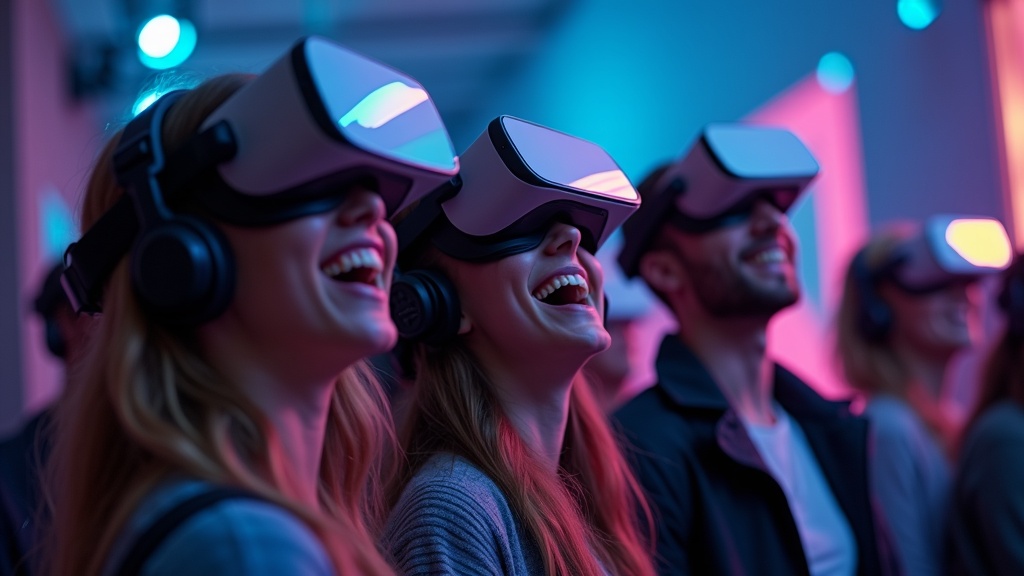 Un personaje fantástico cobra vida en la experiencia Back to the Moon VR, mostrando su increíble calidad visual.