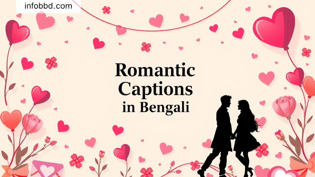 রোমান্টিক ক্যাপশন বাংলা