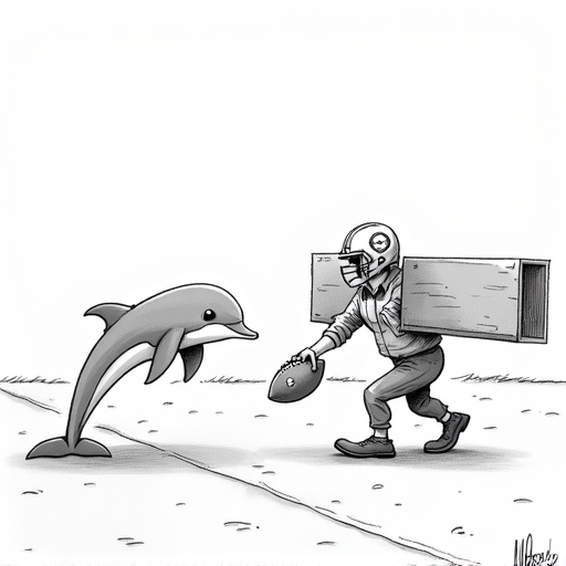 Jonnu Smith traded to Pittsburgh Steelers single-panel cartoon