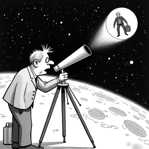 NASA Confirms Meteorite Older Than Earth Observed in Southeast single-panel cartoon