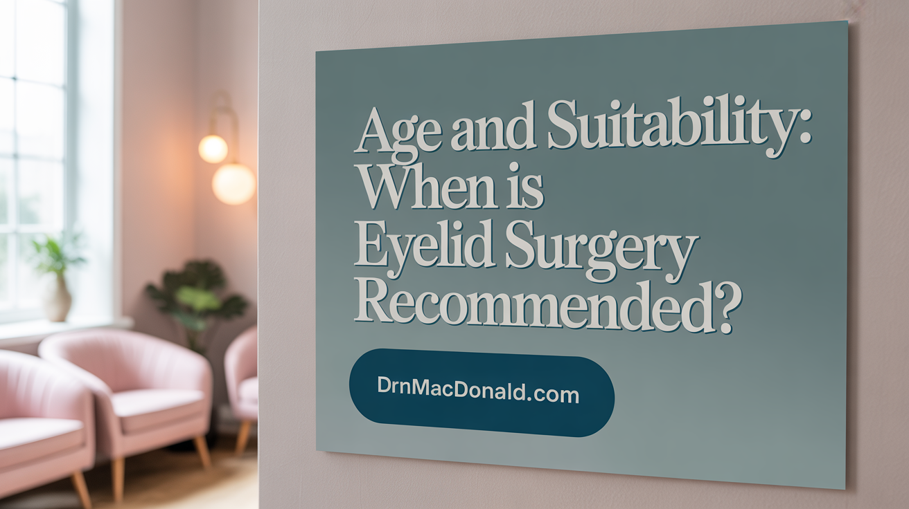Age and Suitability: When Is Eyelid Surgery Recommended?