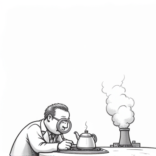 Experts Monitor Iran's Arak Heavy Water Reactor single-panel cartoon