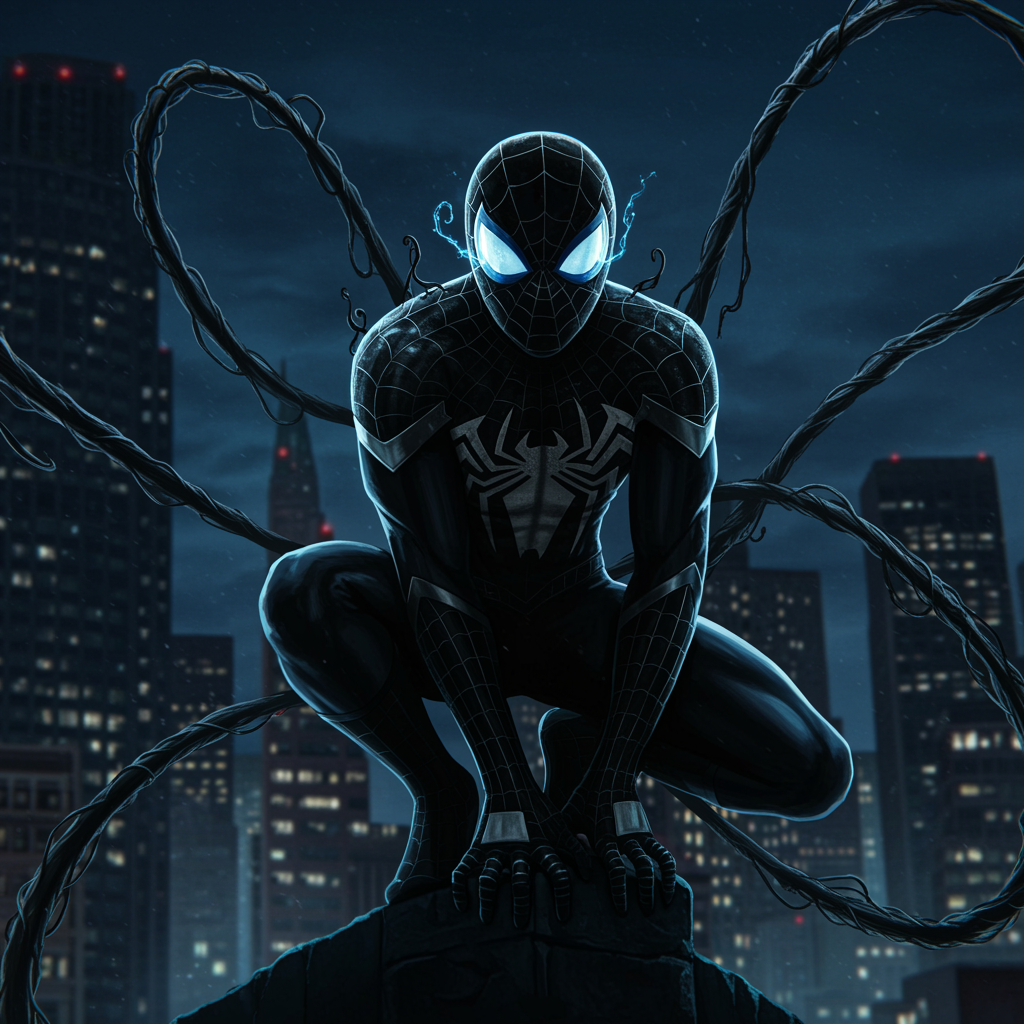 symbiote spider man pfp