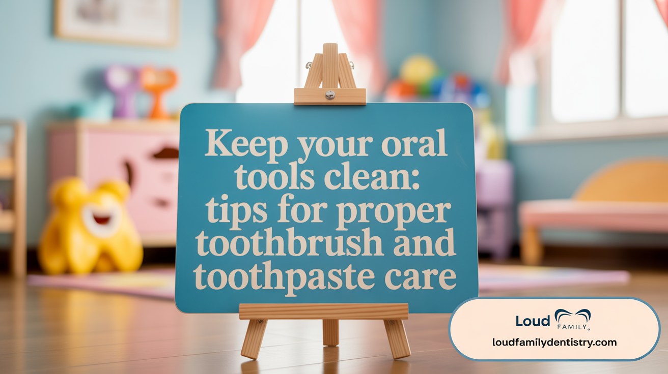 Keep Your Oral Tools Clean: Tips for Proper Toothbrush and Toothpaste Care