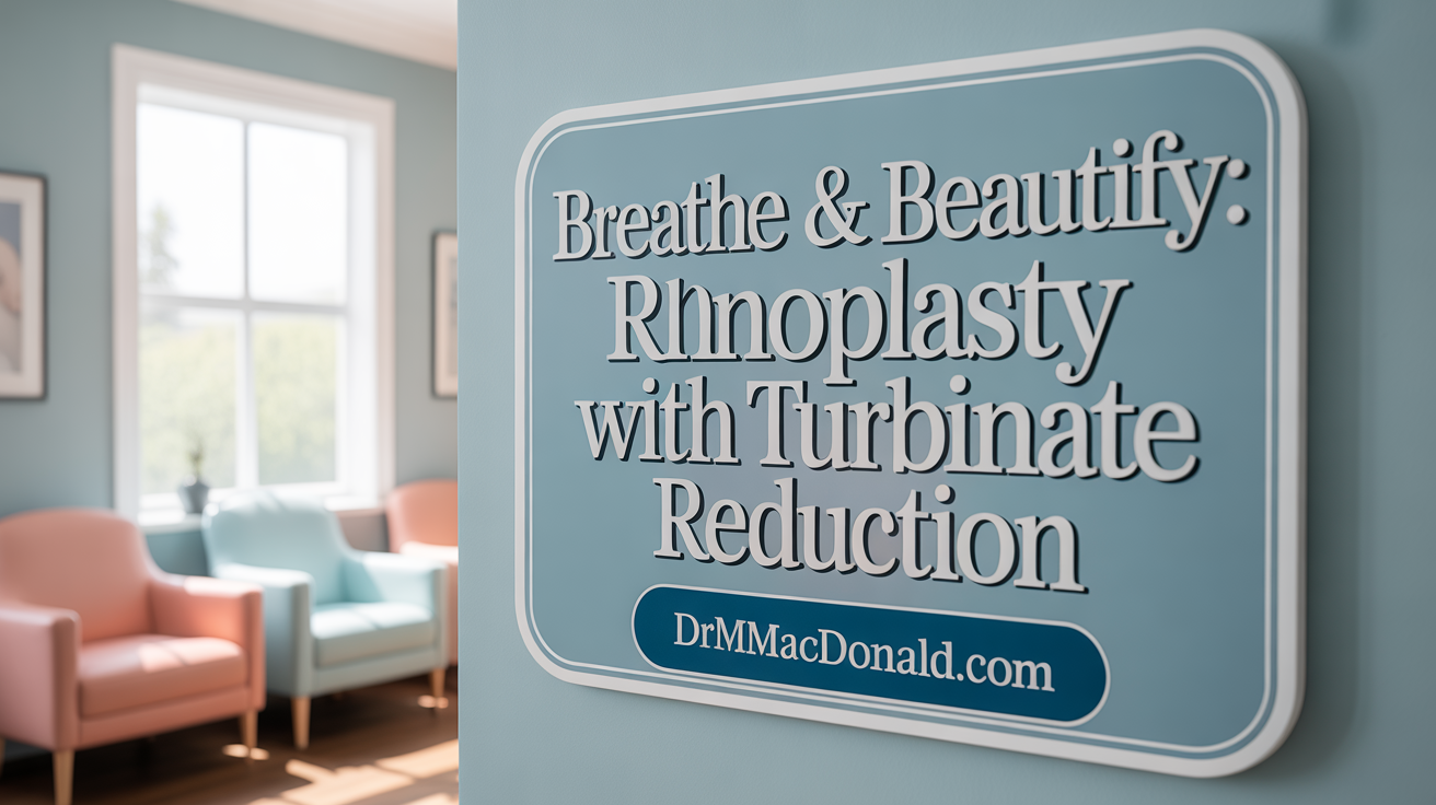 Breathe &amp; Beautify: Rhinoplasty with Turbinate Reduction