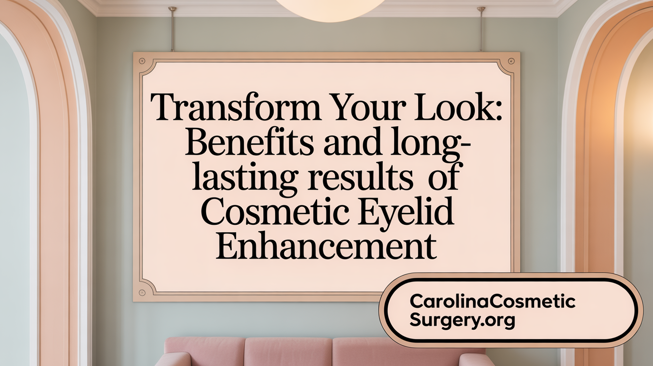 Transform Your Look: Benefits and Long-Lasting Results of Eyelid Surgery.