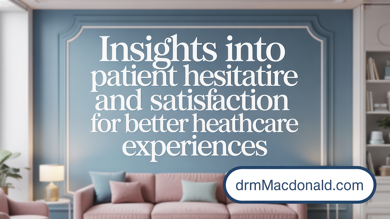 Insights into Patient Hesitation and Satisfaction for Improved Care