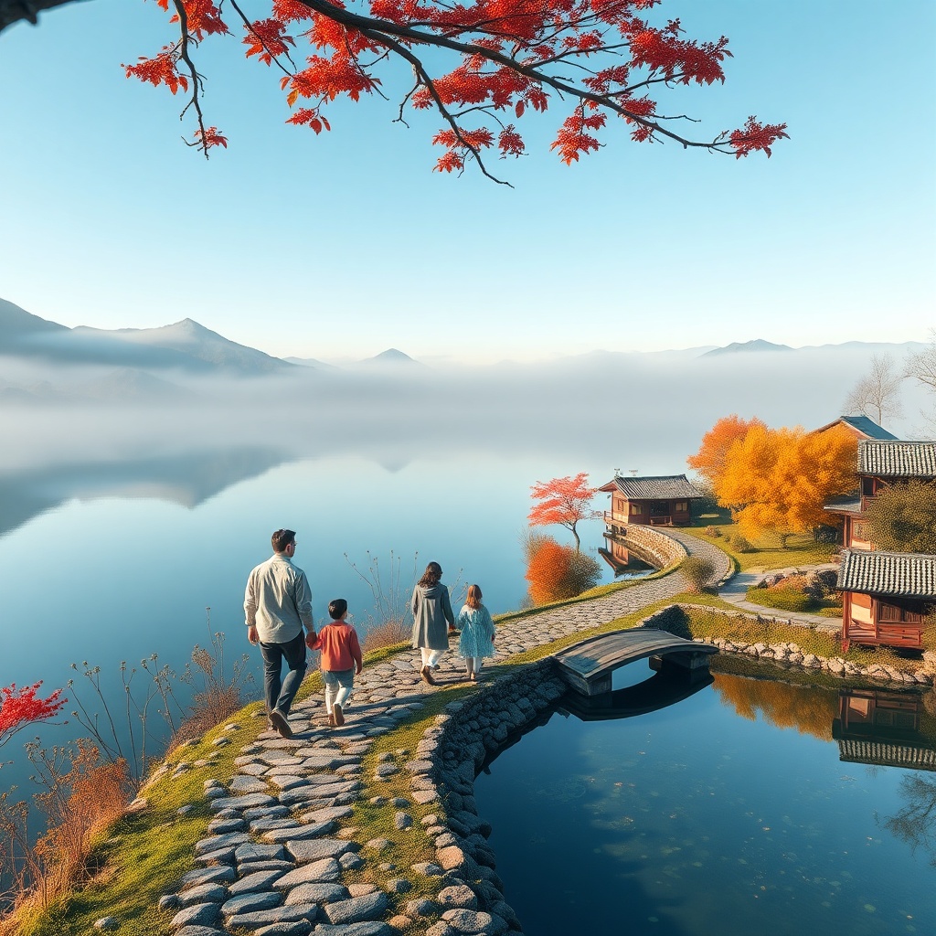 Paseo natural: Lago Kinrin y Jardines Secretos