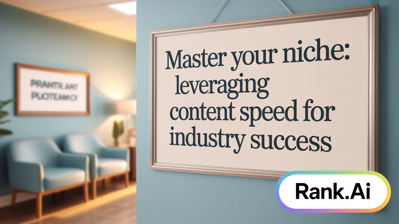 Master Your Niche: Leveraging Content Velocity for Industry Domination