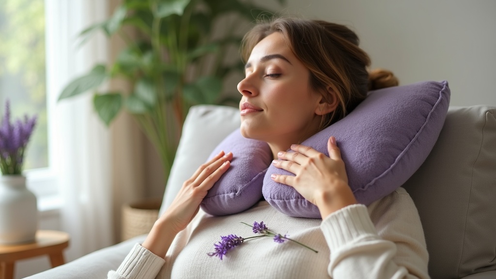3. Hướng dẫn sử dụng gối lavender đúng cách