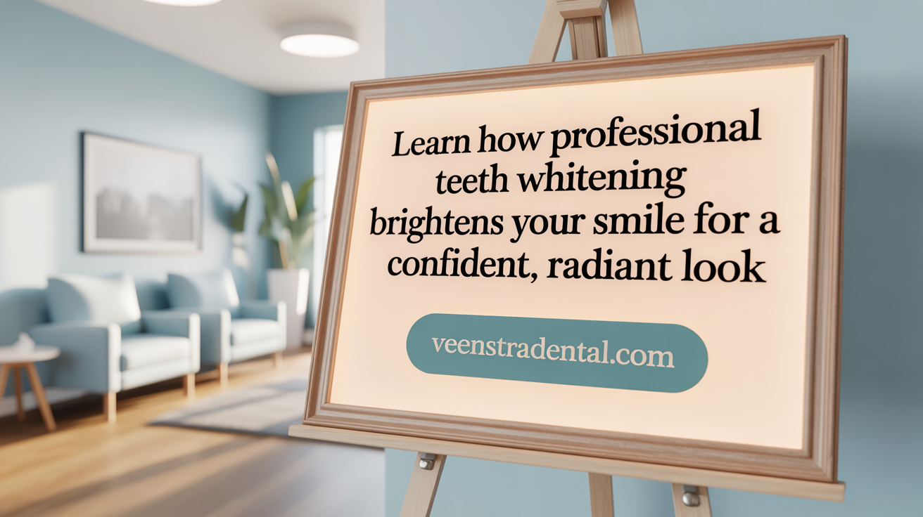 Learn How Professional Teeth Whitening Brightens Your Smile