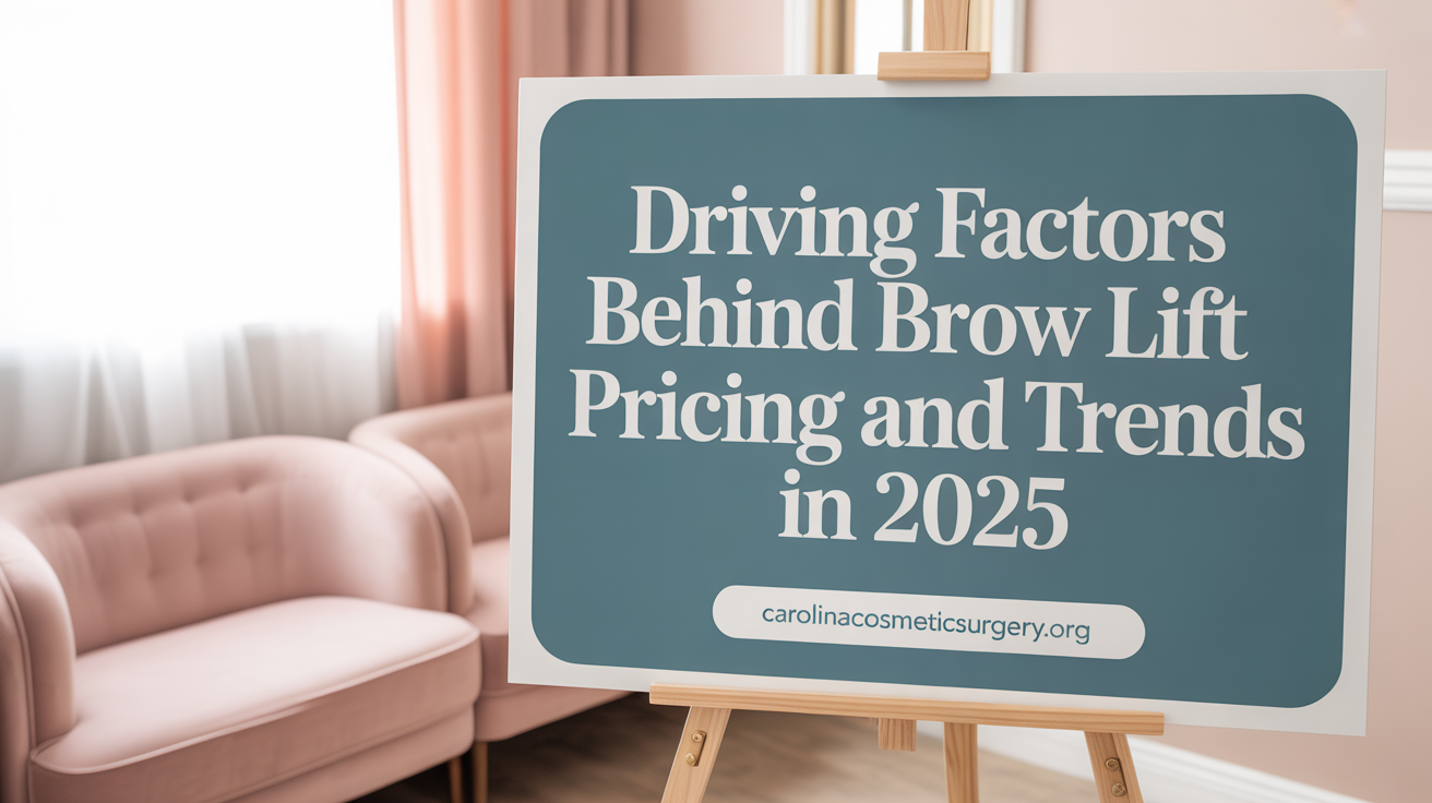 Driving Forces Behind Brow Lift Pricing and Trends in 2025