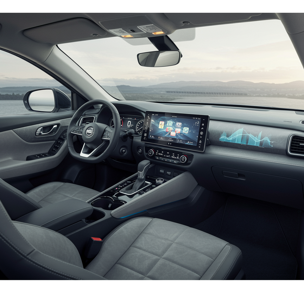 2024 nissan rogue interior