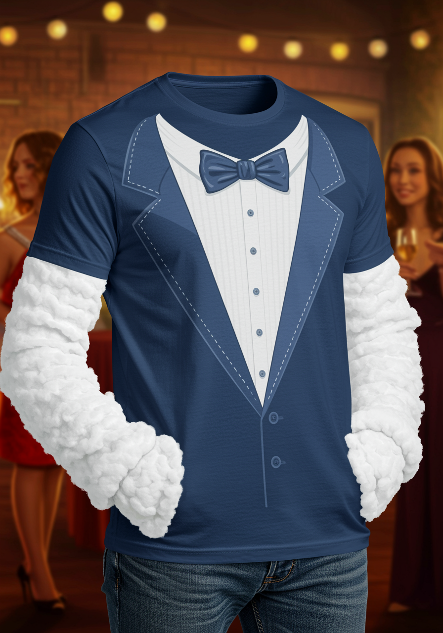 tuxedo shirt