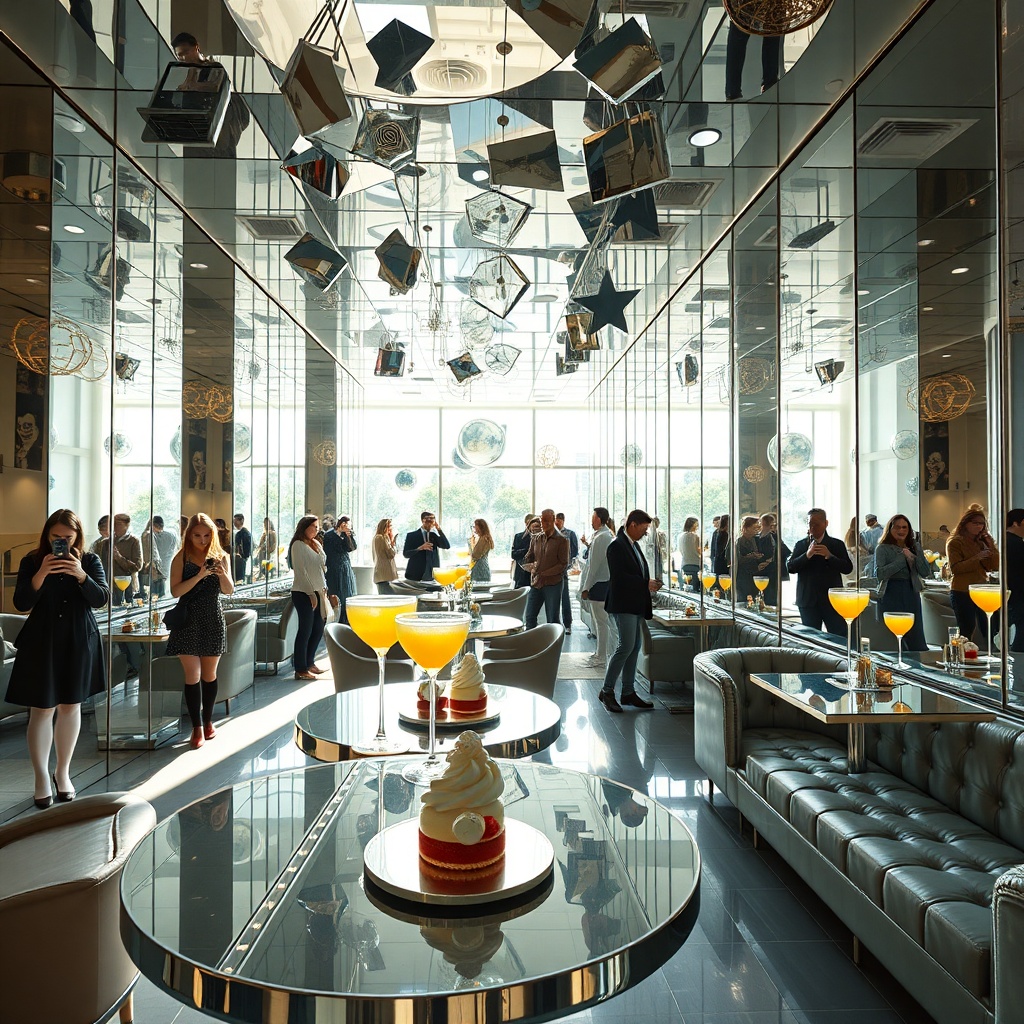 Mirror Maze Café: Enchanting Reflections