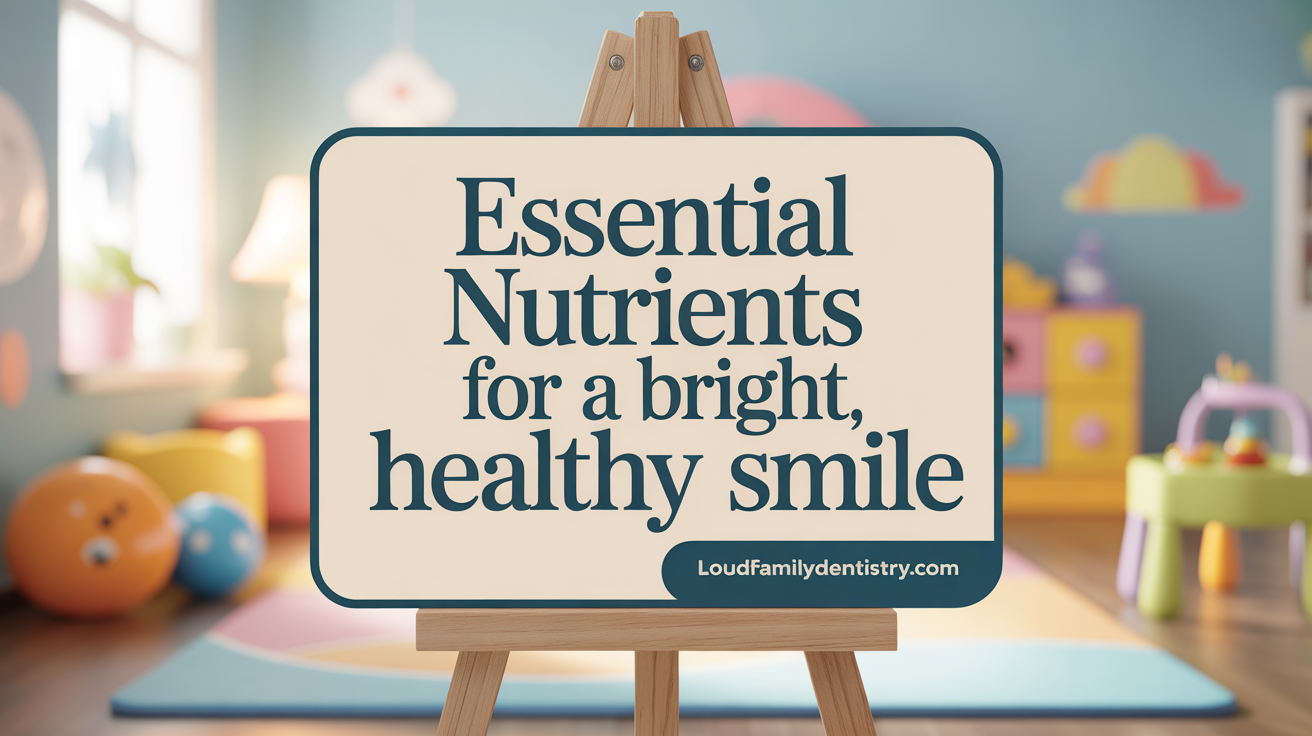 Essential Nutrients for a Radiant, Healthy Smile