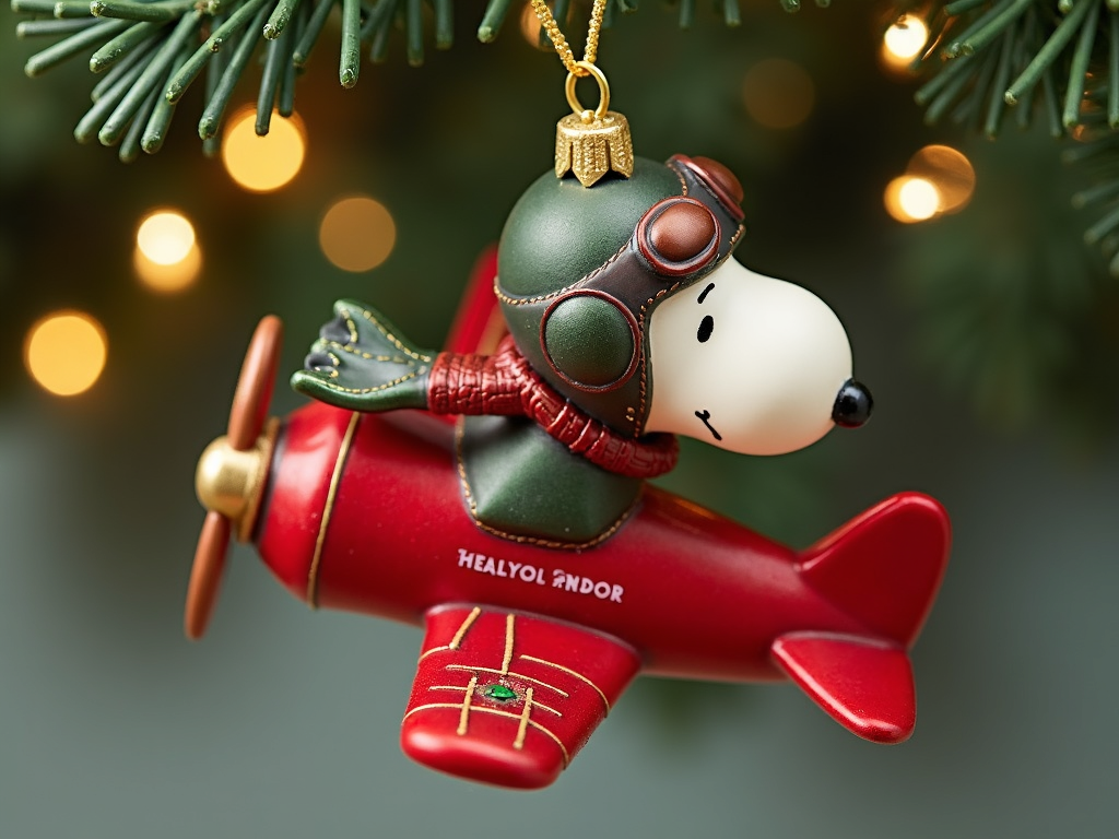 Comic Strip Backdrop on Hallmark Ornament