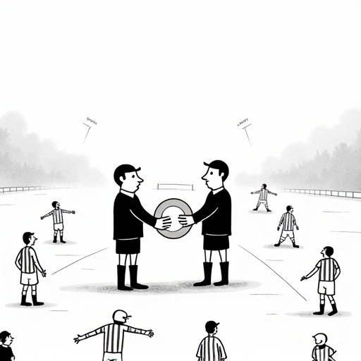 NFL Preseason Game Halted Due to Serious Incident single-panel cartoon