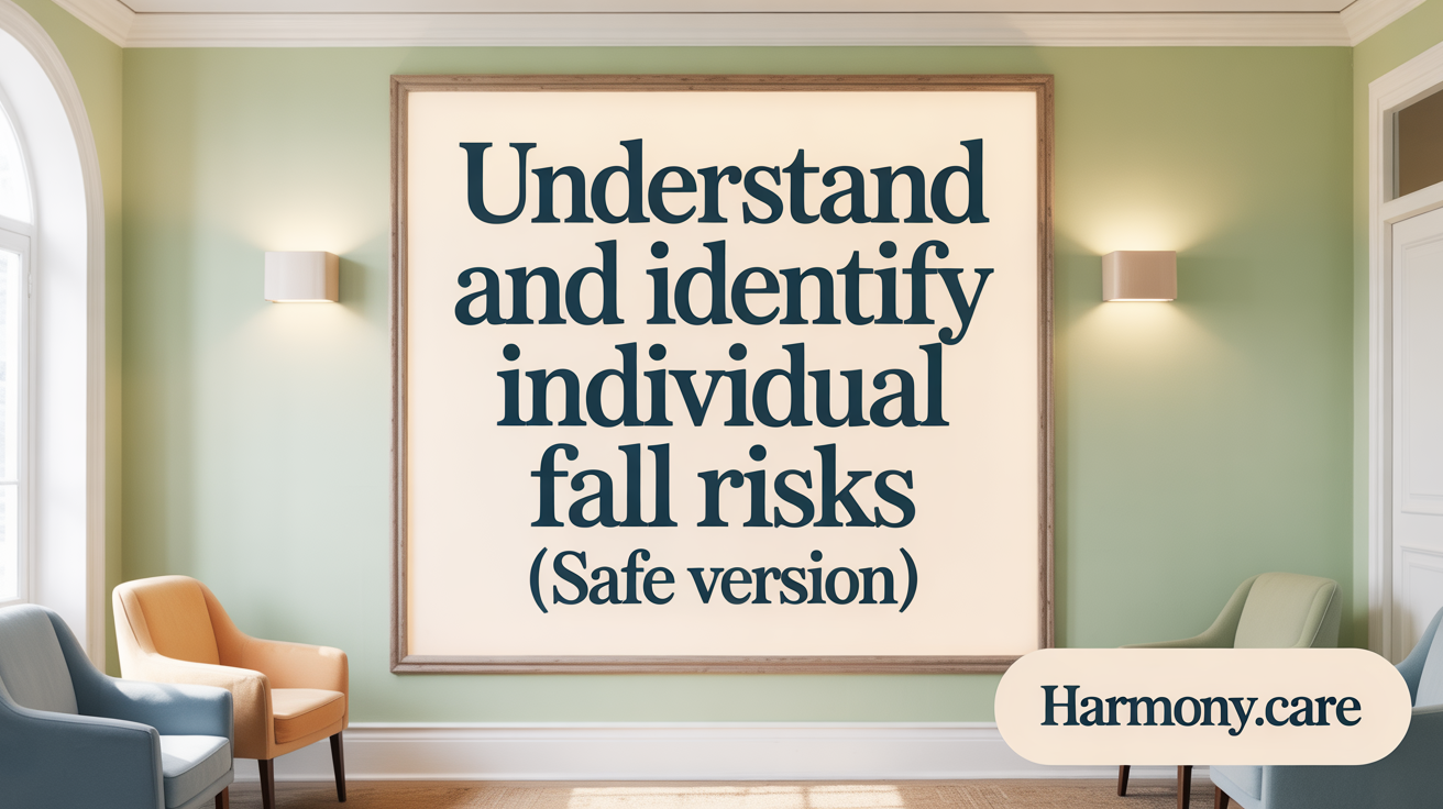 Understand and Identify Individual Fall Risks