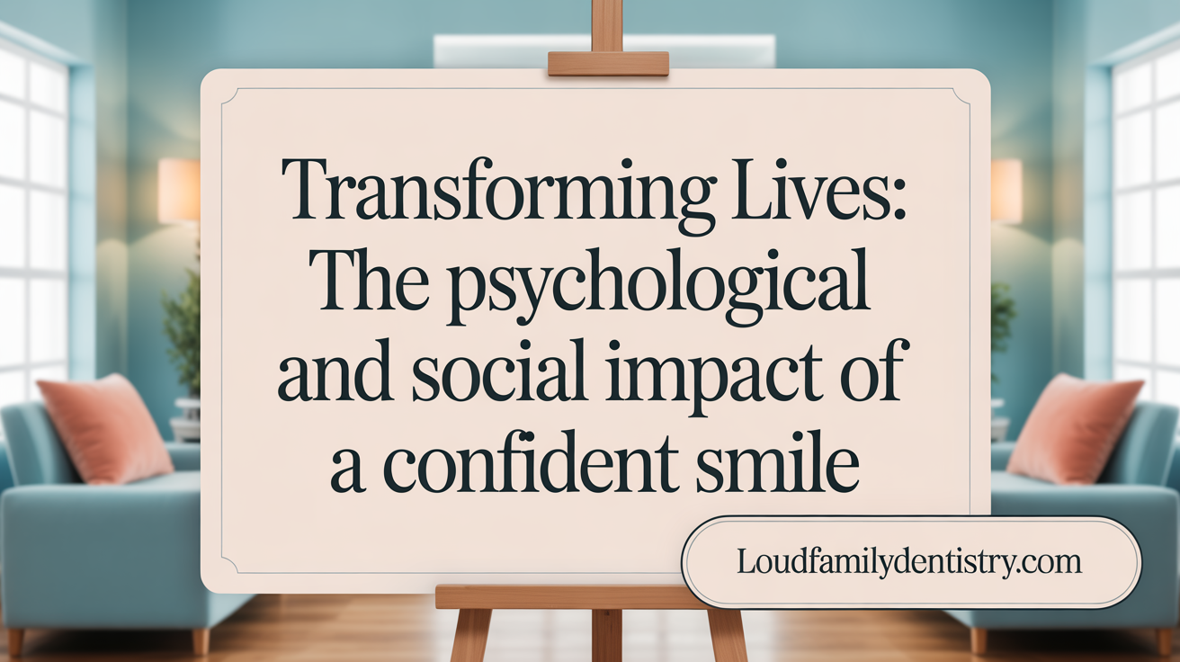 Transforming Lives: The Psychological and Social Impact of a Beautiful Smile