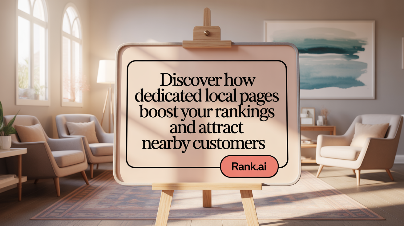 Discover how dedicated local pages boost your rankings and attract nearby customers