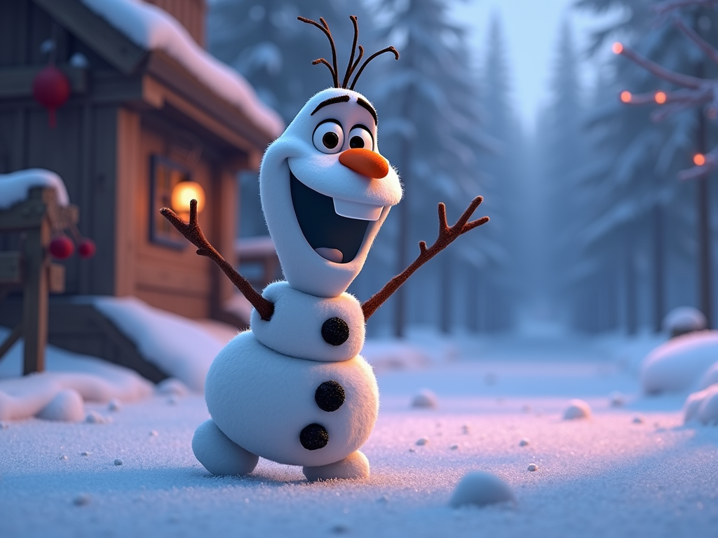 Disney Frozen Olaf Streaming Image