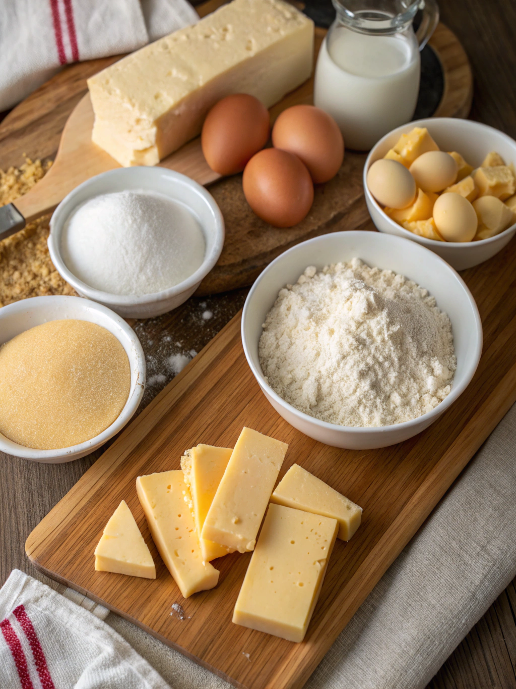 Pão de Queijo Ingredients
