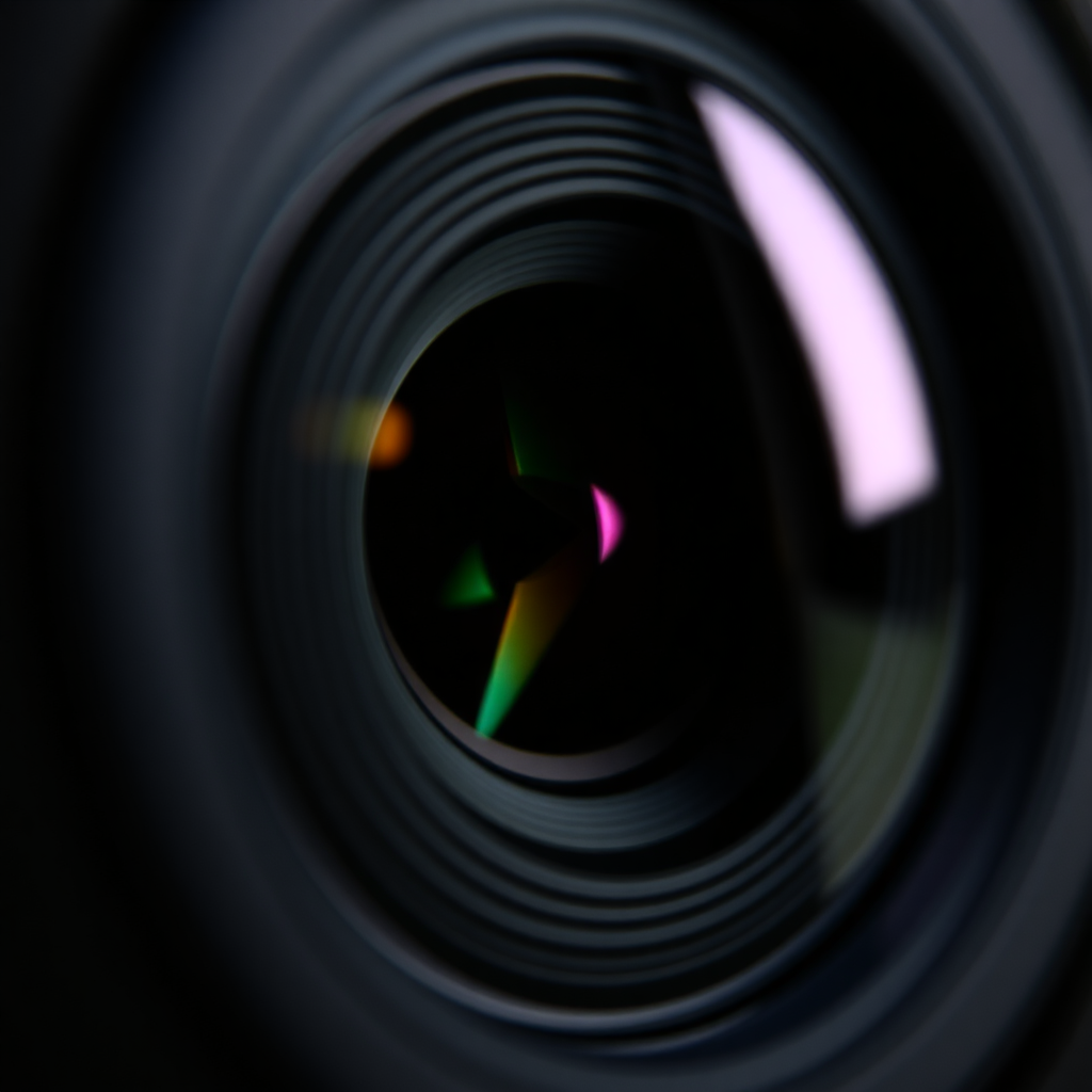 یک لنز دوربین گوشی هوشمند با جزئیات دقیق، نشان‌دهنده قابلیت‌های عکاسی پیشرفته در smartphone reviews