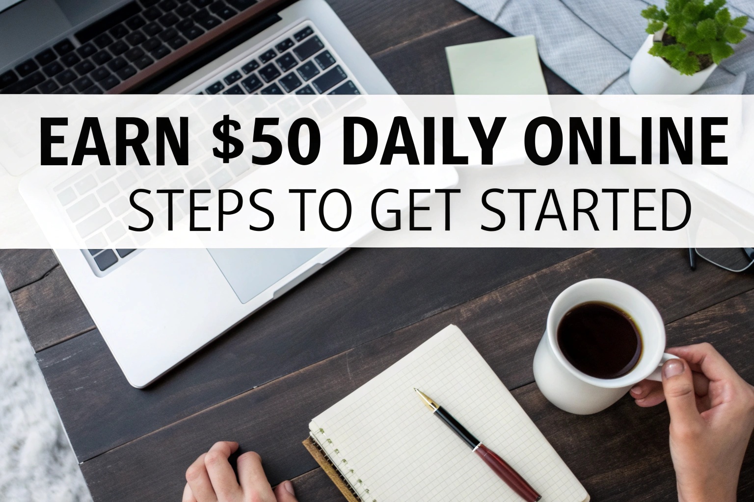 Person completing online surveys on multiple devices