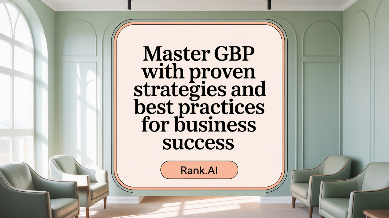 Master GBP with Proven Strategies and Best Practices