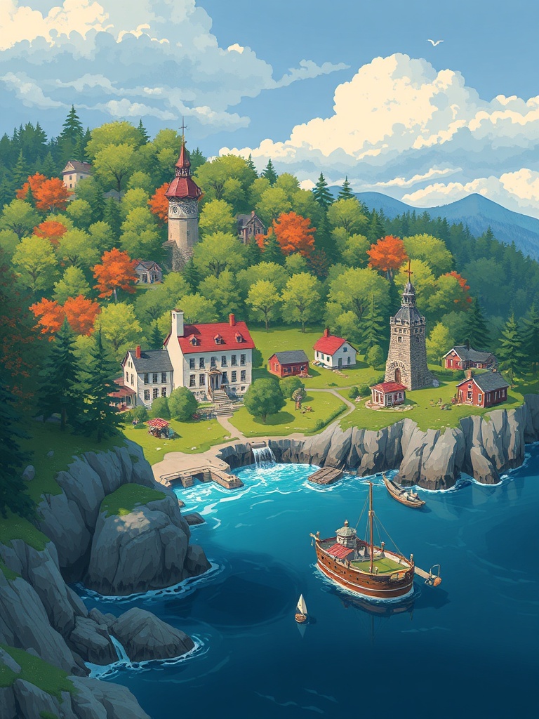 New England image