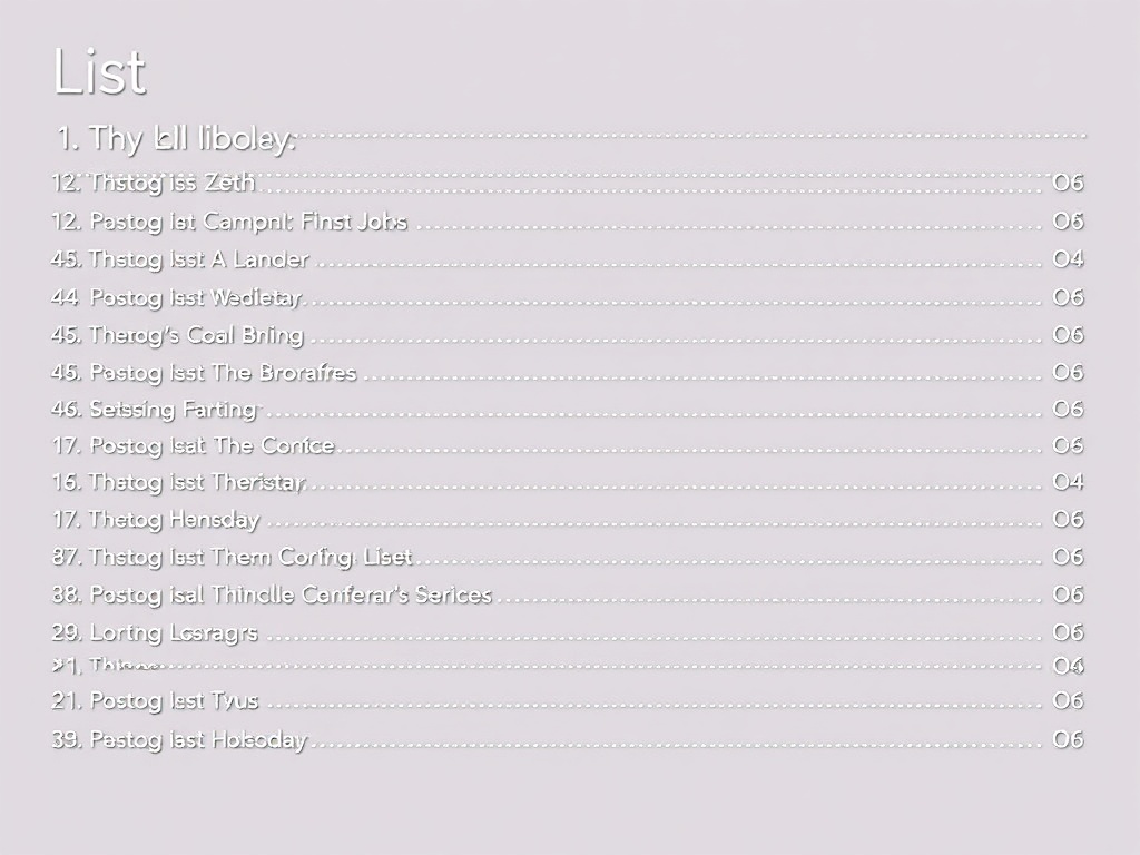 Lists image
