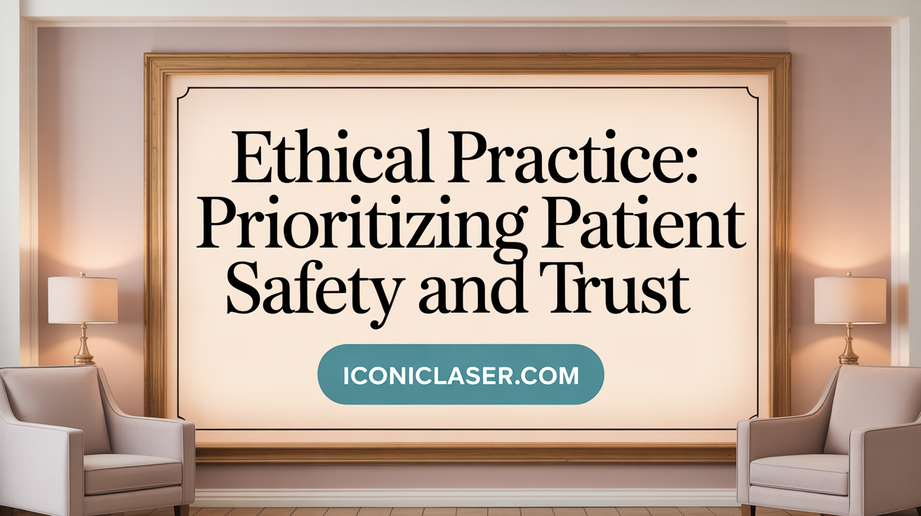 Ethical Practice: Prioritizing Patient Safety and Trust