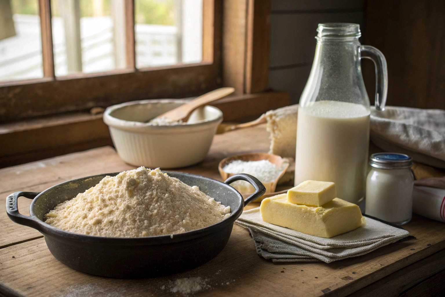 Southern Creamy Grits Ingredients