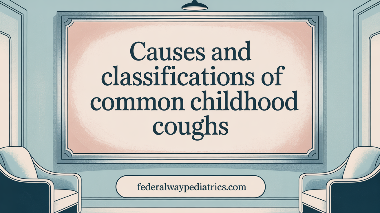 Causes and Classifications of Chronic Cough in Young Children