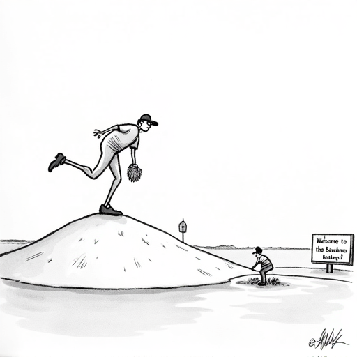 Brewers Rookie Achieves Historic MLB Milestone single-panel cartoon