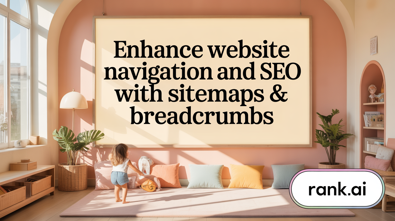 Enhance Navigation and SEO with Sitemaps &amp; Breadcrumbs