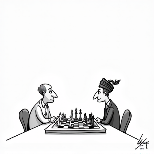 Israeli Minister Accuses Khamenei of Seeking Israel's Destruction single-panel cartoon