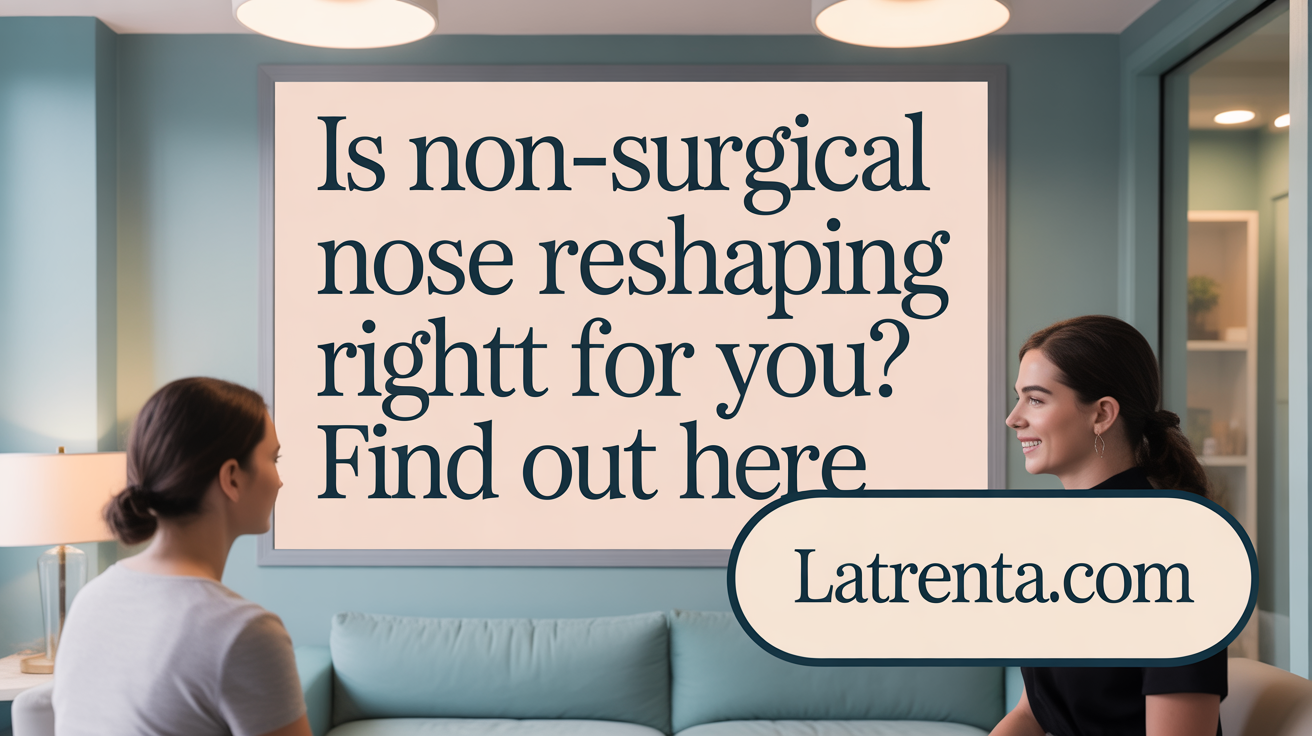 Is Non-Surgical Nose Reshaping Right for You? Find Out Here