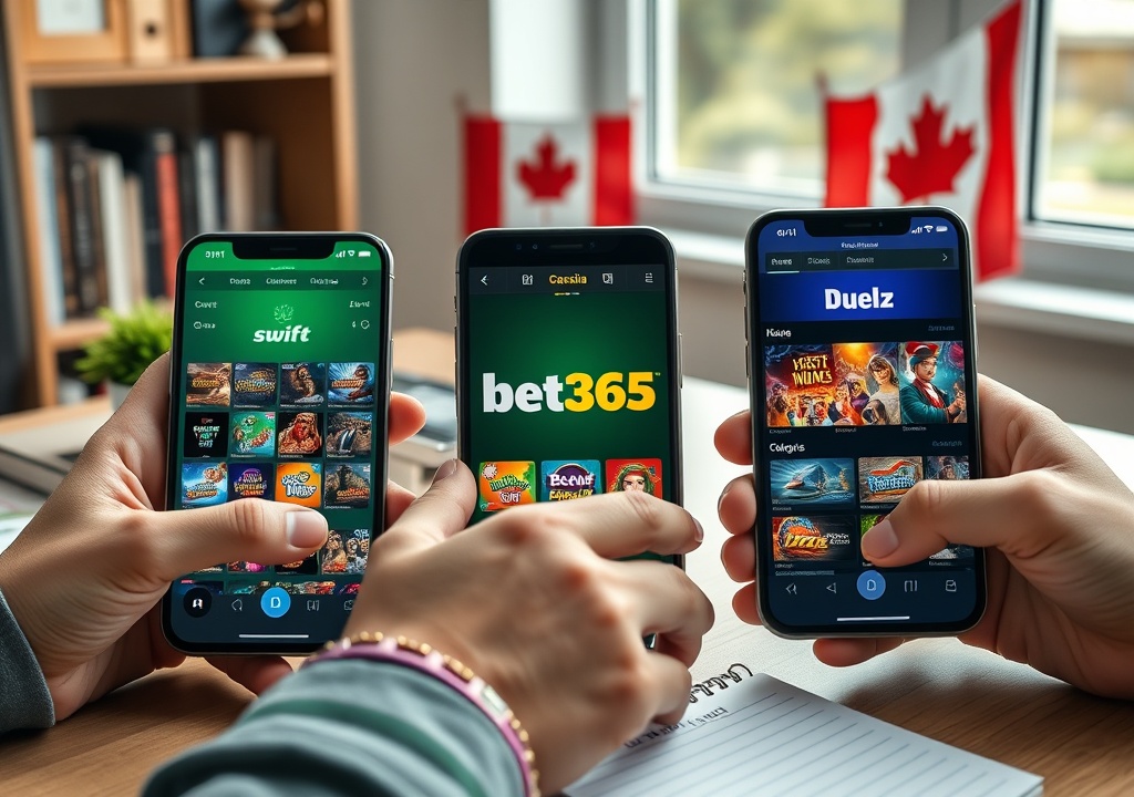 캐나다 신생 온라인 카지노 비교 : Swift Casino·bet365·Duelz 신생 카지노 선택 시 고려해야 할 핵심 요소들