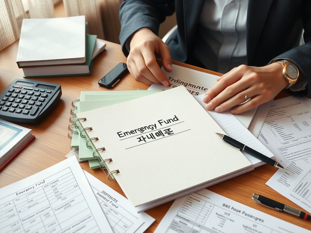 예기치 못한 상황을 위한 비상금 통장의 필요성