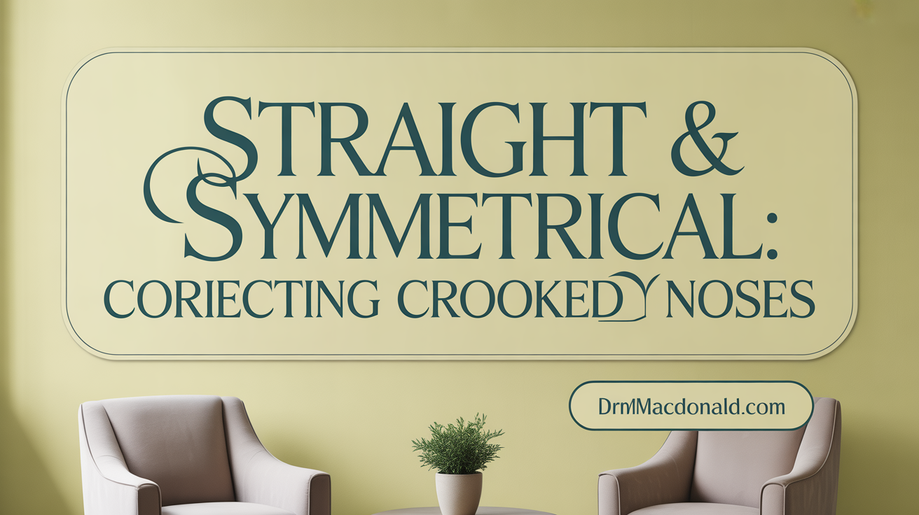 Straight &amp; Symmetrical: Correcting Crooked Noses