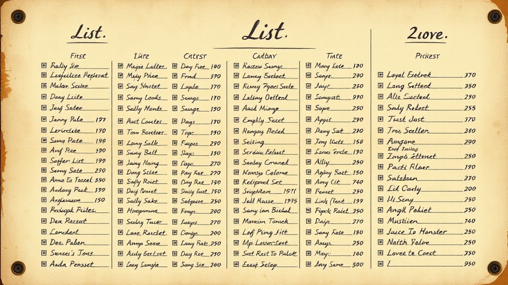Lists image