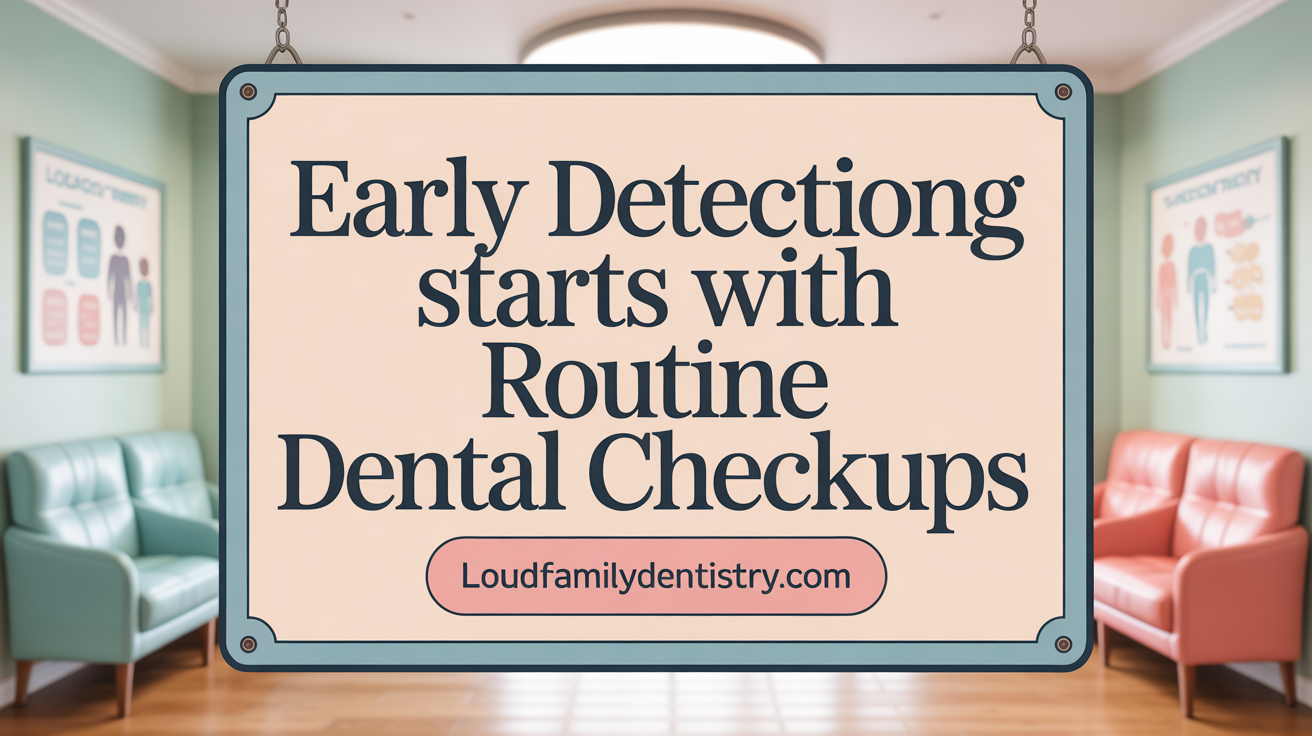 Early Detection Starts with Routine Dental Checkups