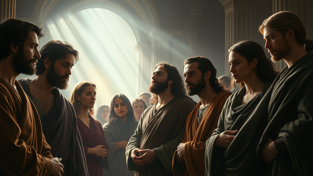 신앙적 자기성찰 이중적 이미지